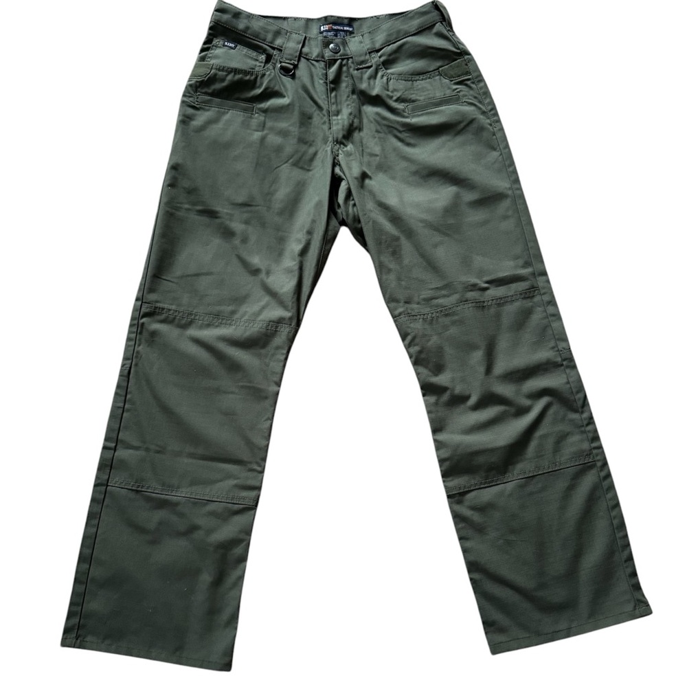 5.11 Tactical Olive Green Ripstop Pants Men Size 28x32